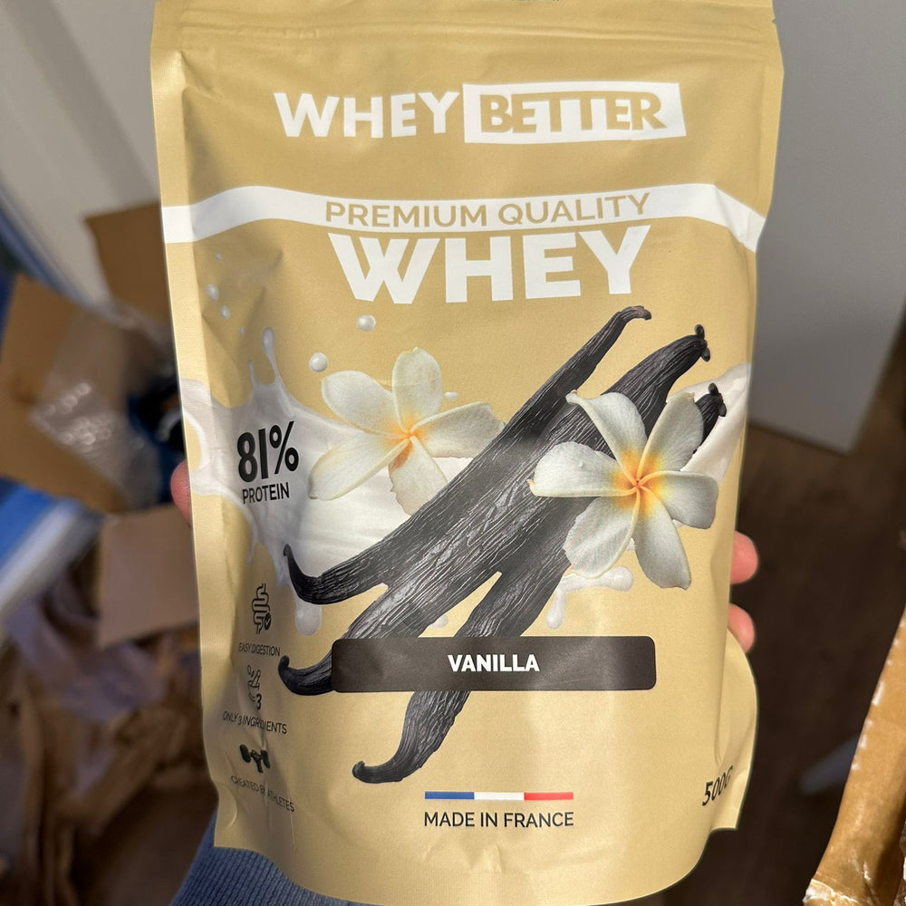 
                  
                    Whey - Vanille - 500g
                  
                