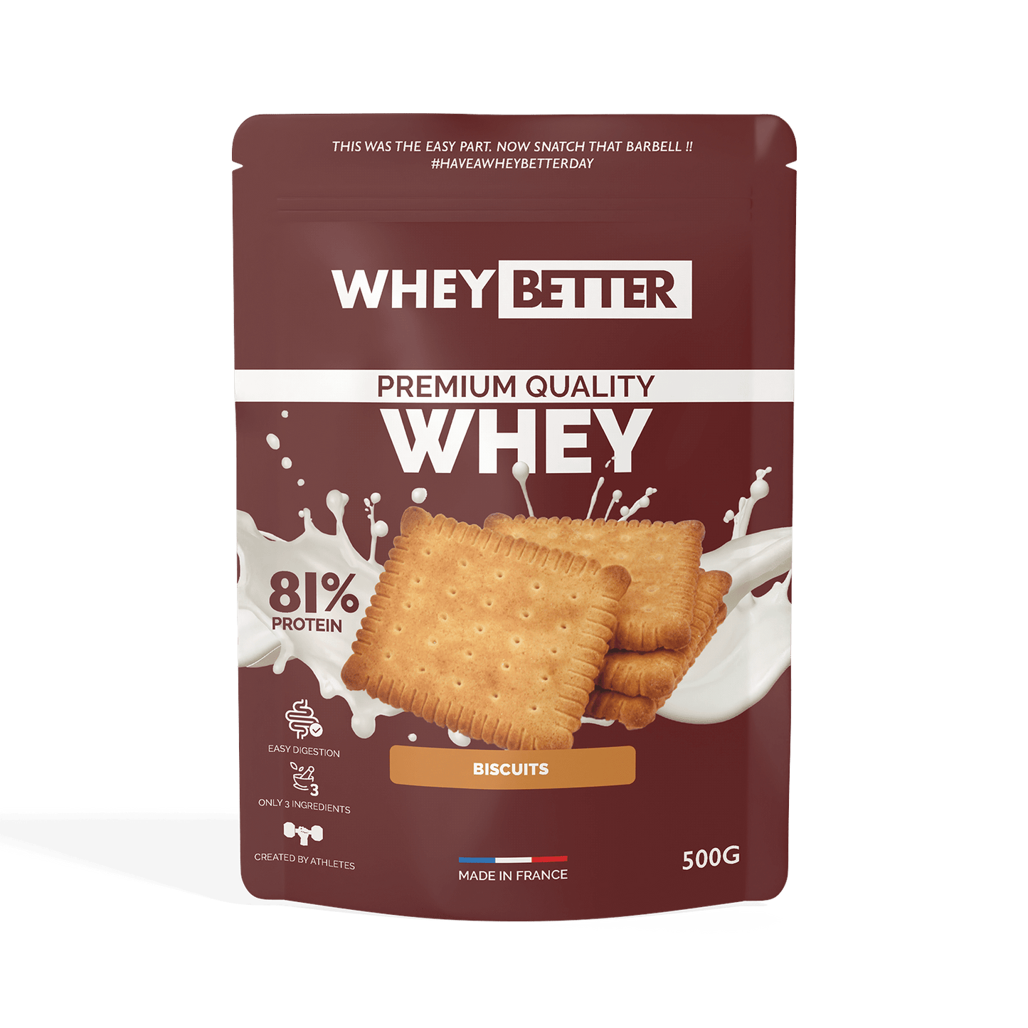 Whey - Biscuits - 500g