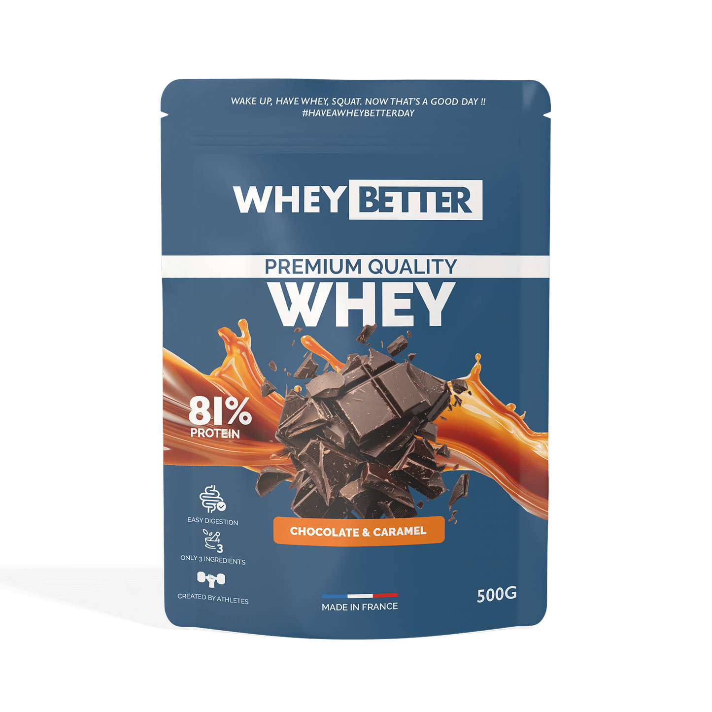 Whey - Chocolat & Caramel - 500g